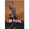 Image 3 : OLD WEST Indians WESTERN ART Bronze FREDERIC REMINGTON SCULPTURE FIGURINE ART