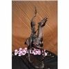 Image 4 : OLD WEST Indians WESTERN ART Bronze FREDERIC REMINGTON SCULPTURE FIGURINE ART
