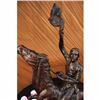 Image 6 : OLD WEST Indians WESTERN ART Bronze FREDERIC REMINGTON SCULPTURE FIGURINE ART