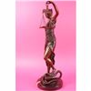 Image 2 : 19 tall Blind Justice Signed Mayer Bronze Sculpture Handcrafted Lost Wax Method