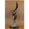 Image 2 : Art Deco Collector Edition Numbered Four Trout Trouts Fish Bronze Sculpture Sale