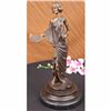 Image 1 : DEPICTING WOMAN OF FASHION  GRACE BRONZE SCULPTURE ART NOUVEAU DECO