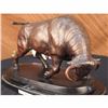 Image 3 : STOCK MARKET BULL BRONZE SCULPTURE SIGNED BY MOIGNIEZ