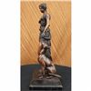 Image 3 : DIANA THE HUNTER BRONZE SCULPTURE
