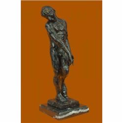 Auguste Rodin. Adam French Sculptor Classic Artwork Bronze Sculpture Statue Deal