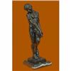 Image 1 : Auguste Rodin. Adam French Sculptor Classic Artwork Bronze Sculpture Statue Deal