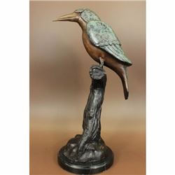 Great Vintage Hot Cast Large LTD Edition w COA Austrian Bronze Hummingbird Decor