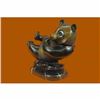 Image 4 : Limited Edition Numbered Lazy Chinese Panda Wildlife Creature Bronze Sculpture
