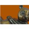 Image 5 : Limited Edition Numbered Lazy Chinese Panda Wildlife Creature Bronze Sculpture