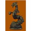 Image 1 : Original Limited Edition Signed Dragon by Thomas Bronze Sculpture Marble Base Statue