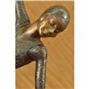Image 5 : VINTAGE SIGNED EXOTIC DANCER CHIPARUS BRONZE STATUE ART DECO MARBLE SCULPTURE