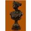 Image 1 : Extra Large Signed Original Giancarlo Egyptian Cleopatra Bronze Sculpture Statue