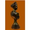 Image 4 : Extra Large Signed Original Giancarlo Egyptian Cleopatra Bronze Sculpture Statue
