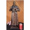 Image 2 : Signed  Numbered Limited Edition Saint Pio Italian Bronze Marble Sculpture