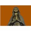 Image 5 : BRONZE SCULPTURE VIRGIN MARY HOLY STATUE