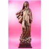 Image 1 : BRONZE SCULPTURE VIRGIN MARY HOLY STATUE