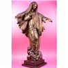 Image 2 : BRONZE SCULPTURE VIRGIN MARY HOLY STATUE