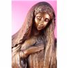 Image 5 : BRONZE SCULPTURE VIRGIN MARY HOLY STATUE