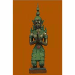 Thepanom Male Version Bronze Sculpture Thai Thailand Buddha Handcrafted Statue