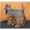 Image 4 : LARGE REAL BRONZE ENGLISH TERRIER DOG PET SCULPTURE ART