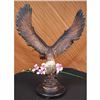 Image 5 : Signed Two Tone Moigniez Magnificent Large American Eagle Bronze Statue