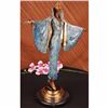 Image 4 : Fashion Runway Designer Bronze Sculpture Art Nouveau Deco Figurine