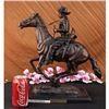 Image 2 : Frederic Remington Trooper of The Plains Bronze Sculpture signed in bronze Sale