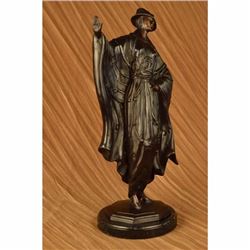 19 Marble Bronze Statue Japan Japanese Belle Lady Girl Figurine Figure Art Deco