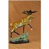 Image 3 : Hot Cast Hand Crafted Wild Moose Collector Edition Numbered Bronze Sculpture LRG