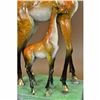 Image 4 : SIGNED MARIUS LIMITED EDITION FEMALE GIRAFFE WITH BABY BRONZE SCULPTURE FIGURINE
