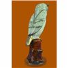 Image 4 : Limited Edition Original Marius Screech Owl Bird Bronze Sculpture Marble Statue