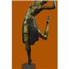 Image 6 : ART DECO NOUVEAU DANCER SIGNED CHIPARUS 100% PURE HOTCAST BRONZE FIGURE 50 TALL
