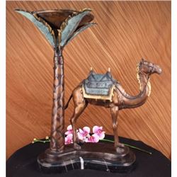LIMITED EDITION SIGN CAMEL DESERT ISRAEL BRONZE STATUE