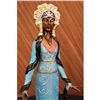 Image 6 : Signed Native American Indian Girl Bronze Sculpture Figure Statue Figurine Decor