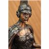 Image 2 : ROMAN WARRIOR COLISEUM GLADIATOR BRONZE SCULPTURE FIGURE HOT CAST FIGURINE SALE