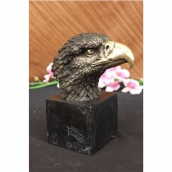 MAGNIFICENT AMERICAN BALD EAGLE BRONZE SCULPTURE MILO