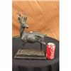 Image 2 : Hunter Prize Game Hunting Buck Stag Bronze Statue Figure