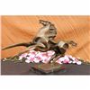 Image 2 : SIGNED MILO MUSTANG HORSE BRONZE SCULPTURE STATUE ABSTRACT FIGURE