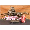 Image 5 : SIGNED MILO MUSTANG HORSE BRONZE SCULPTURE STATUE ABSTRACT FIGURE