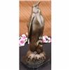 Image 1 : EMPEROR PENGUIN  CHICK ART BRONZE SCULPTURE STATUE  SCULPTURE ART