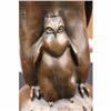 Image 4 : EMPEROR PENGUIN  CHICK ART BRONZE SCULPTURE STATUE  SCULPTURE ART