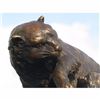 Image 3 : VINTAGE LION WITH CUB BRONZE STATUE