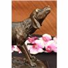 Image 5 : VINTAGE MILO HUNTING DOG HUNTER BRONZE SCULPTURE PURE BREED ANIMAL FIGURINE DECO