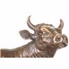 Image 4 : ISIDORE BONHEUR SIGNED STOCK MARKET BULL COW STATUE