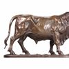 Image 5 : ISIDORE BONHEUR SIGNED STOCK MARKET BULL COW STATUE