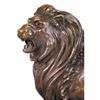 Image 2 : ART DECO LION ATTACKING CROCODILE BRONZE STATUE