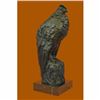 Image 1 : Abstract Modern Art Falcon Bald Eagle Bronze Sculpture by Miguel Lopez Statue