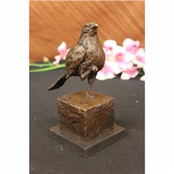 VINTAGE AUSTRIAN HOT CAST VIENNA BRONZE PIGEON ART DECO
