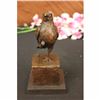 Image 3 : VINTAGE AUSTRIAN HOT CAST VIENNA BRONZE PIGEON ART DECO
