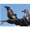 Image 4 : VINTAGE ART DECO BRONZE CONTEMPORAY MUSTANGS